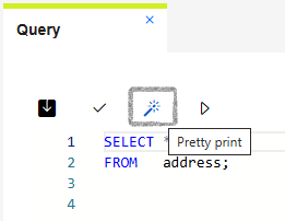 Pretty Print functie voor formattering van SQL